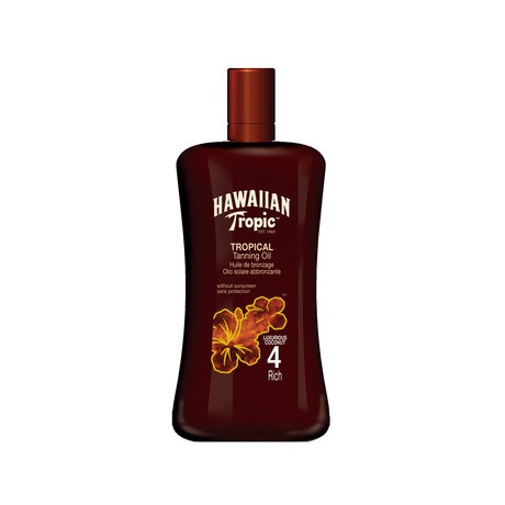 Hawaiian Tropic Tropical Tanning Oil SPF 4 200ml
